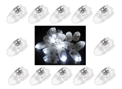 Capsula Luz Led Blanca Globos Fanal Farol Deco X 10 - comprar online
