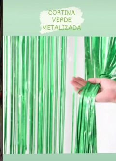 Cortina Metalizada Decoración Guirnalda Fotos Deco en internet