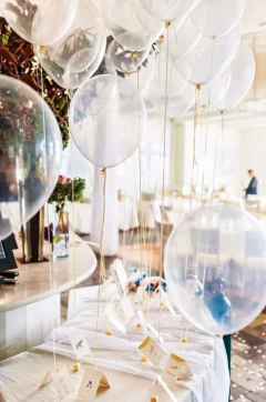 3 Bolsas X 50 Globos Cristal Transparentes Latex 10 Pulgadas - comprar online