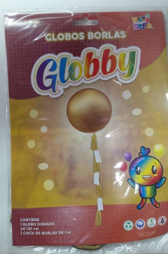 Globo Piñata Dorado o Plateado con Borlas Deco - comprar online