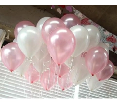 10 Globos Perlados Rosas 12 Pulgadas - comprar online