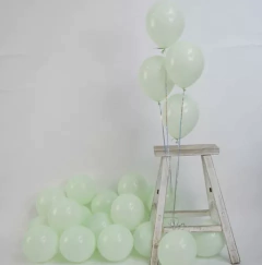 50 Globos Verde Pastel 12 Pulgadas - comprar online