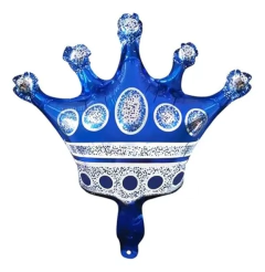 Globo Corona Dorado Metalizado Cumpleaños Rey Reina Deco - comprar online