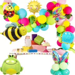 Arco Globos Animalitos Selva Mariposas Cumple Infantil - comprar online