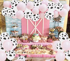 Set Globos Vaca 85 Cm Y Con Manchas De Vaca Globo Numero Vaca4390 en internet