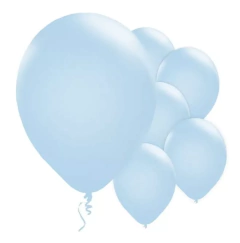 50 Globos Celeste Pastel 12 Pulgadas - comprar online