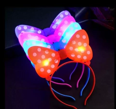 10 Vinchas Luminosas Led Moño Minnie Cotillon Luminoso - comprar online