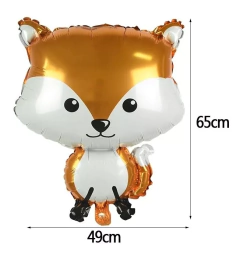 Globos Metalizados Animalitos Del Bosque Woodland X 3 - comprar online