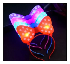 15 Vinchas Luminosas Moño Minnie Cotillon Luminoso - comprar online