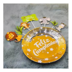 Cake Topper Selva Animalitos Adorno Torta Safari - comprar online