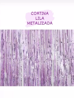 Imagen de Cortina Metalizada Decoración Guirnalda Fotos Deco