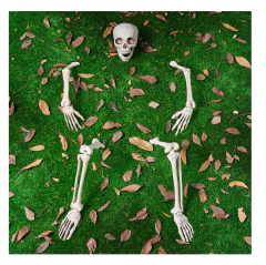 Halloween Esqueleto Huesos para clavar Craneo Deco - comprar online