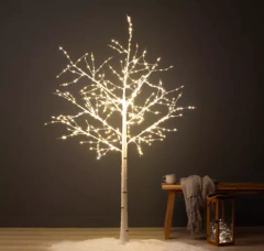 Arbol Luminoso Led Arbolito Navidad Luz Calida Deco 2 - comprar online