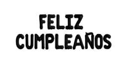 Cartel Letras Globos Guirnalda Feliz Cumpleaños en internet