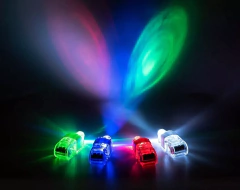 Anillos Laser Led Dedos Luminoso X 20 Unidades Cotillon en internet