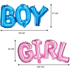 Set Globos Y Piñata Confetti Revelacion Genero Baby Shower en internet