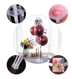 Base Soporte Para Globos Acrilica -7 Varillas 73cm en internet