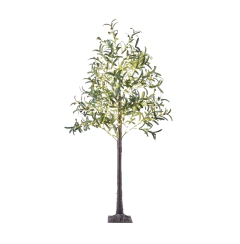 Arbol Olivo Luminoso Led Arbolito Navidad Luz Calida Deco en internet