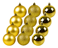 12 Esferas Bolas Globo Arbolito Navidad Arbol Glitter 5cm en internet