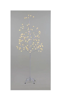 Arbolito Luminoso Led Arbol Navidad Deco Luz Calida Negro