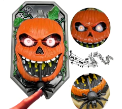 Halloween Timbre Embrujado Habla Luz Sonido Movimiento en internet