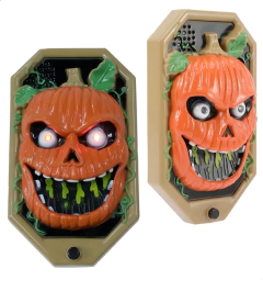 Halloween Timbre Embrujado Habla Luz Sonido Movimiento - comprar online