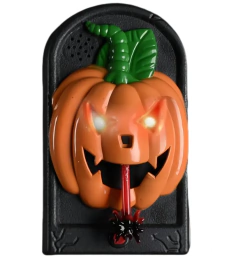 Halloween Timbre Embrujado Habla Luz Sonido Movimiento - tienda online