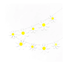 Guirnaldas de margaritas Blancas y Colores - comprar online