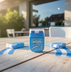 Maquillaja Artístico Bandera Argentina Celeste Blanco Barra en internet