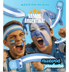 Maquillaja Artístico Bandera Argentina Celeste Blanco Barra - comprar online