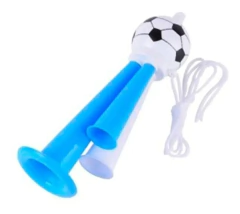 Corneta Silbato Pelota Triple Sonido Argentina Mundial X 3 U - comprar online