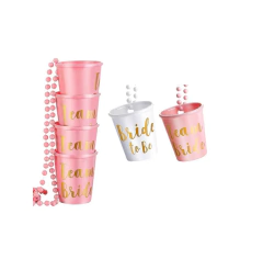 Vasos Shot con Collar de Perlas Bride Team Despedida Soltera - comprar online
