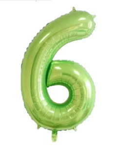 Imagen de Globo Numero Verde 80cm
