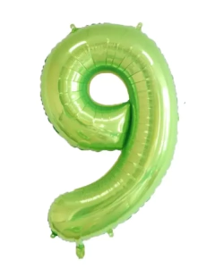 Globo Numero Verde 80cm en internet