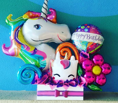 Globo Metalizado Unicornio 40cm en internet