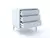 Cômoda Bo - 3 gavetas (cores) (Branco/pés brancos) - comprar online