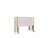 Berço Bo 3 em 1 (cores) (Branco/pés jequitibá) - comprar online