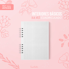 Imagen de INTERIORES BASICOS - KIT HOJAS A5