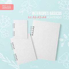 INTERIORES BASICOS - KIT HOJAS A4-A5-A6 - comprar online