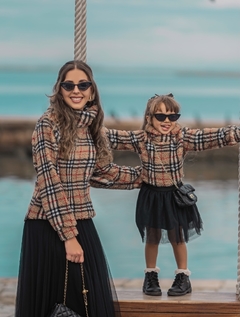 KIT Blusa teddy Mãe e filha