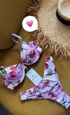 Biquíni DORA orquídea - Jess Brunee