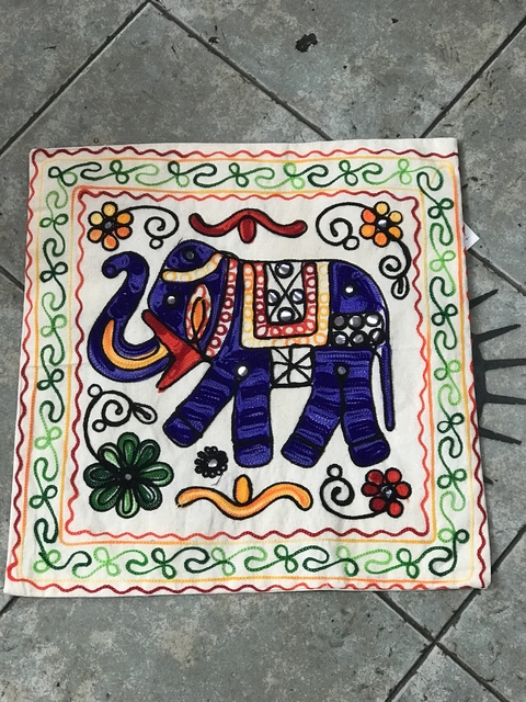 Funda de almohadones india