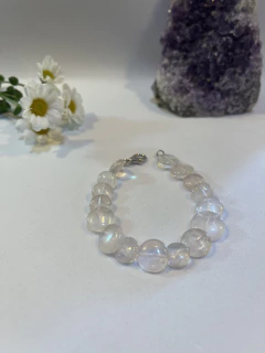 Pulsera Amor ( Cuarzo Rosa) en internet