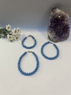 Pulsera Turquesa Oscura ( Felicidad) en internet