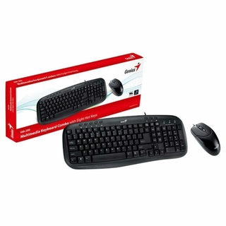 Teclado y mouse genius smart km-200