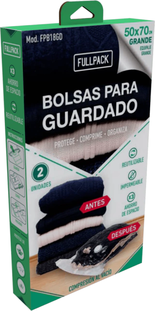 Bolsas para Guardado al Vacío - Grande (50x70)