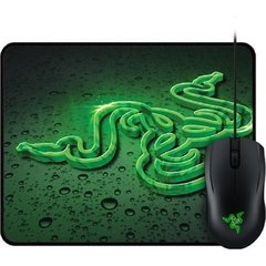 Combo Gamer Abyssus Green 2000 Dpi + Goliathus Small Speed Terra - Razer