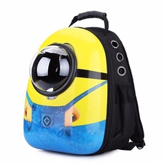 Mochila Para Transporte Pet Minion 1832 Gato Cachorro - comprar online