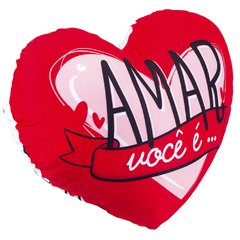 Almofada Shape Coração - Amar É- Uatt na internet