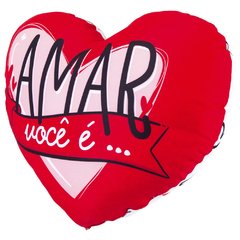 Almofada Shape Coração - Amar É- Uatt - comprar online